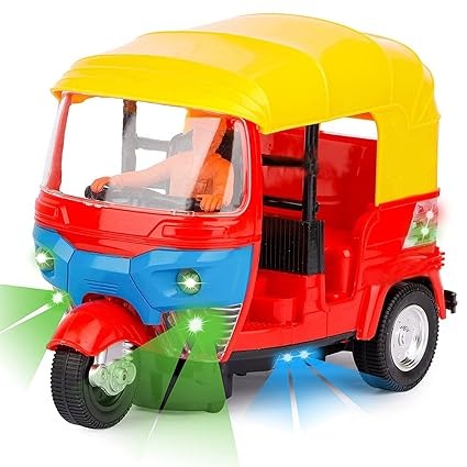 Musical & Light Rikshaw Toy