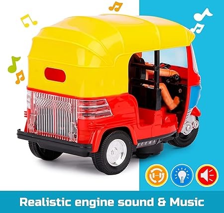 Musical & Light Rikshaw Toy