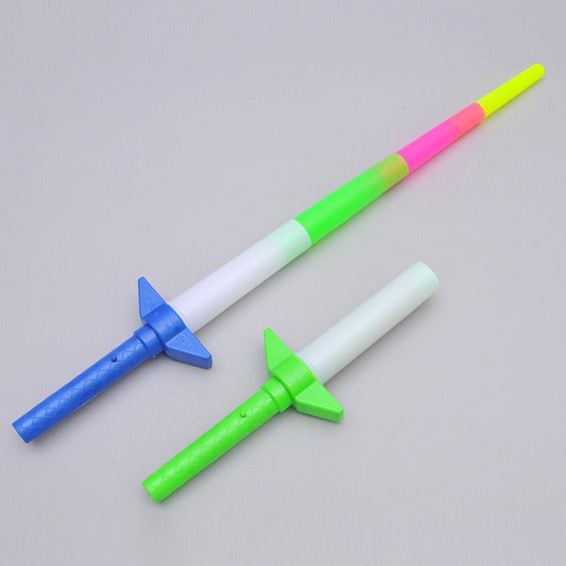 Extendable Rainbow Light Up Sword