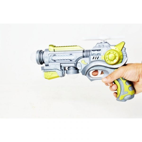 Musical Light Fan Gun Toy