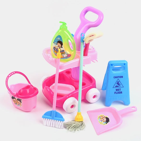 10 Piece Cleaning Car Play Set