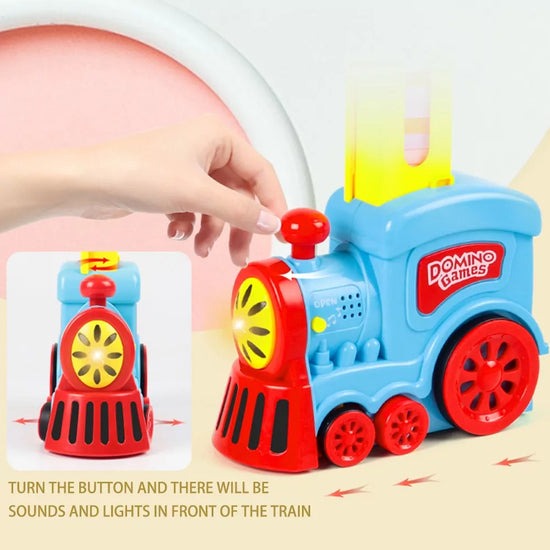 Musical Electric Domino Train Toy