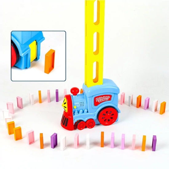 Musical Electric Domino Train Toy