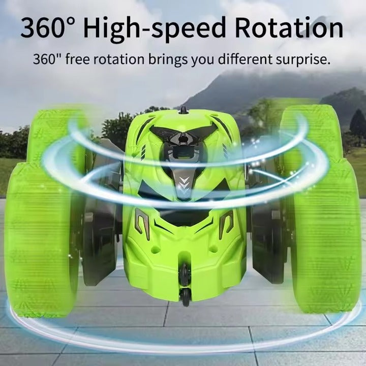 Rechargeable Remote Control Stunt Racing Car