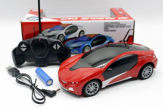 Rechargeable Remote Control Smoke Car