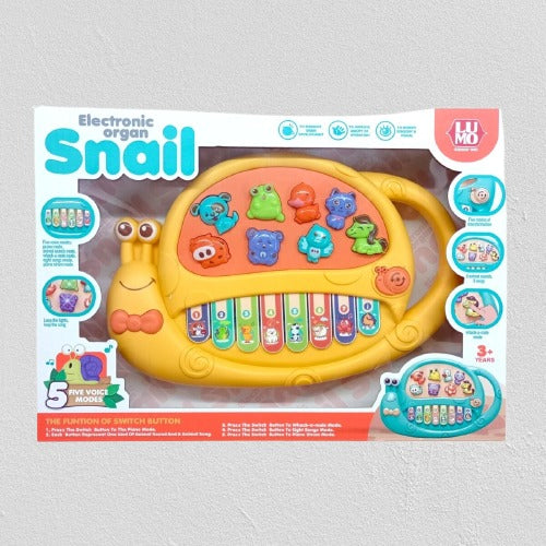 Snail Musical Piano For Kids