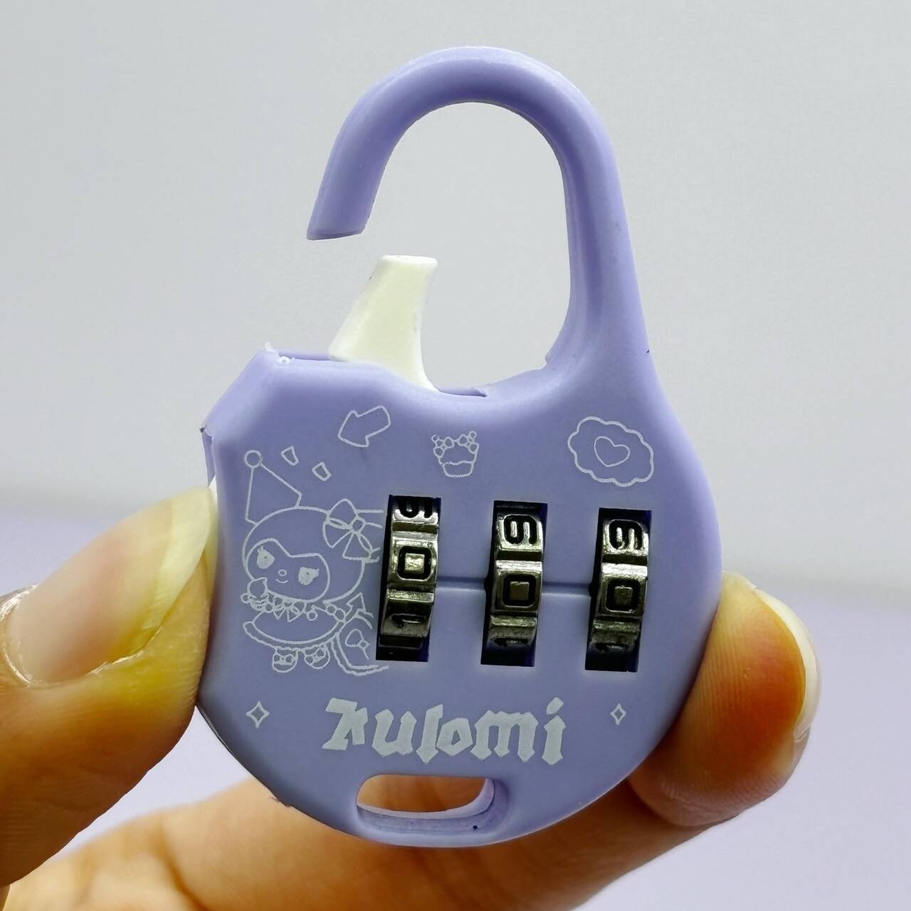 1Pc 3 Digit Password Lock Mini Padlock