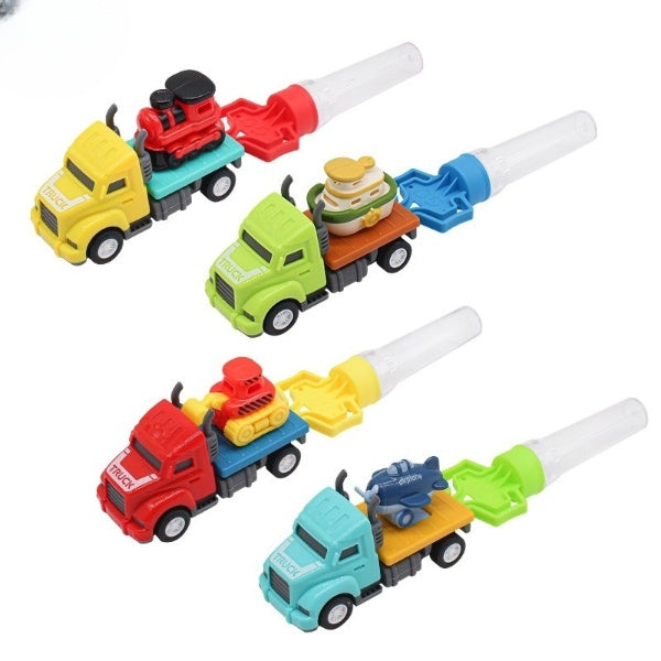 Push & Go Car with Bubble Stick