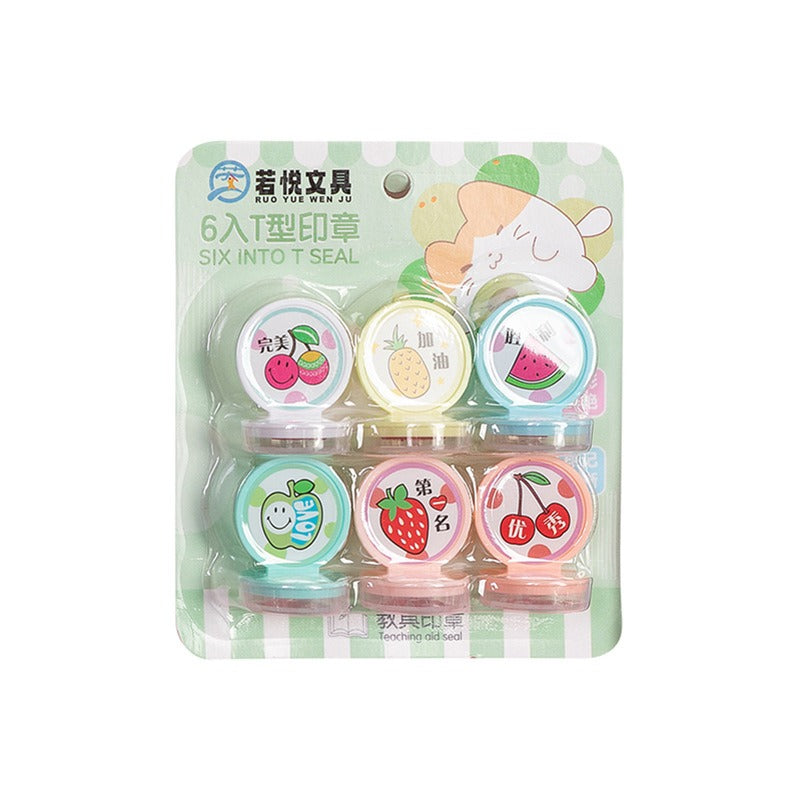 Pack Of 6 - Stamp For Kids (Random Design)