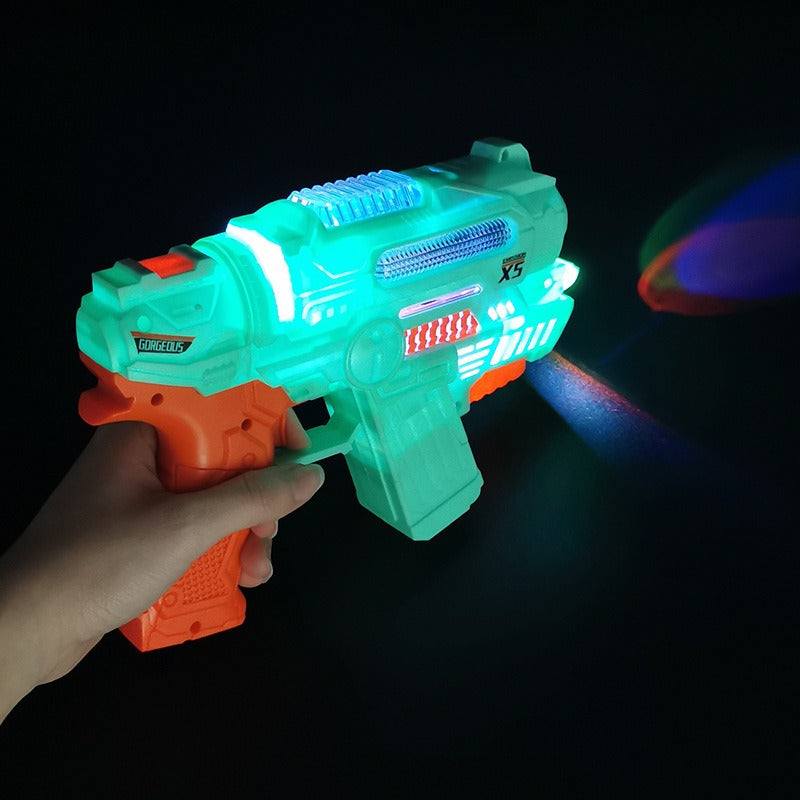 Automatic Bubble Machine Gun with sound & Light
