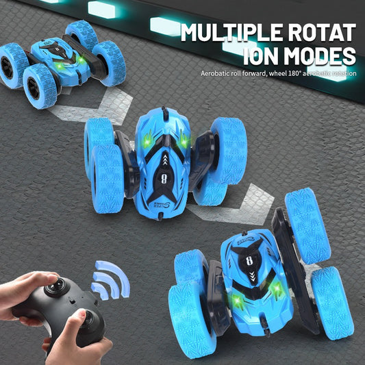 Rechargeable Remote Control Stunt Racing Car