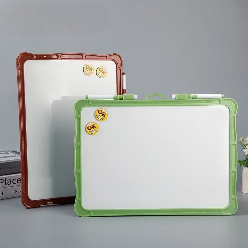 2in1 Black & White Board with 2 Marker (36X27CM)
