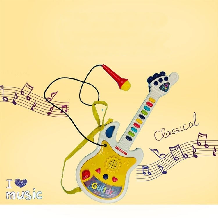 Kids Intelligent Musical Guitar With Microphone