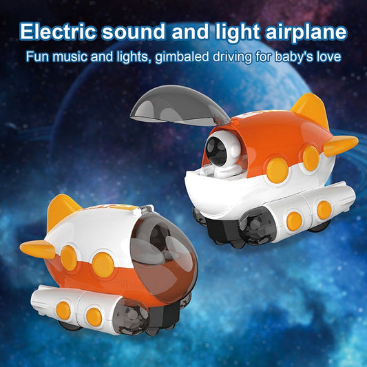Musical & Light Aerospace Astronaut Plane