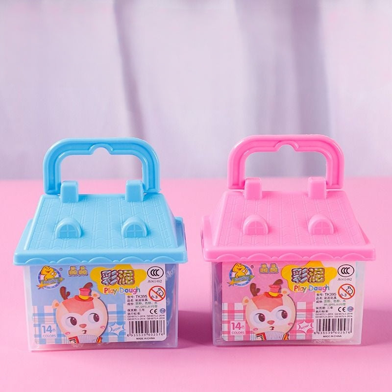 DIY House Art Colour Clay Set