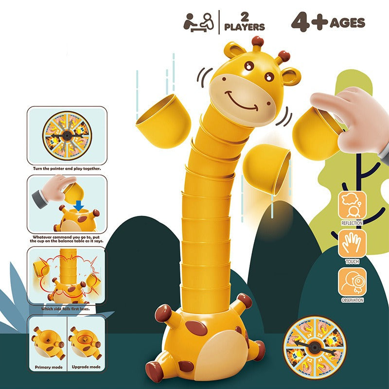 2Player Giraffe Stacking Game