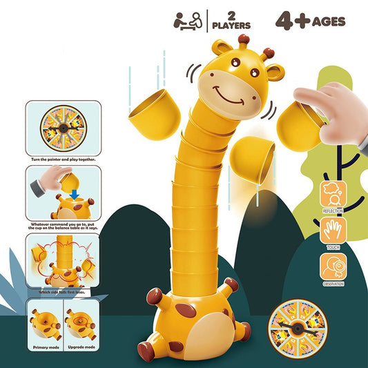 2Player Giraffe Stacking Game