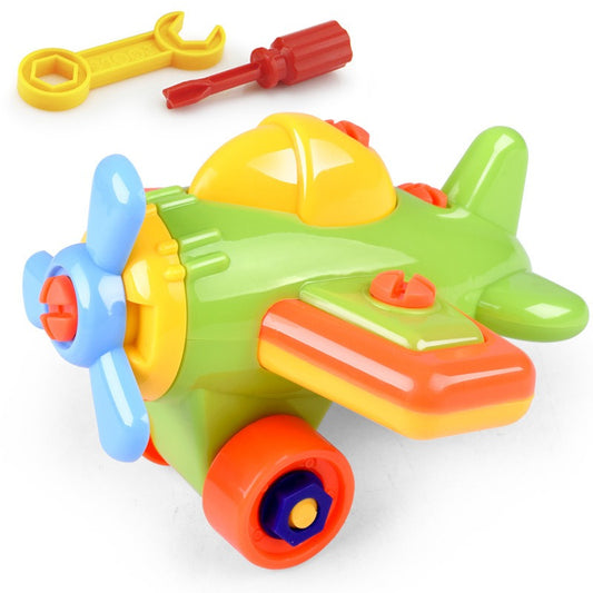 DIY Educational Assemble Plane Toy