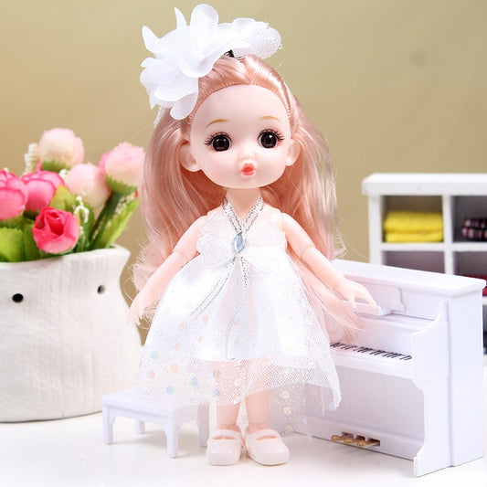 Mini Cute Kids Playing Doll