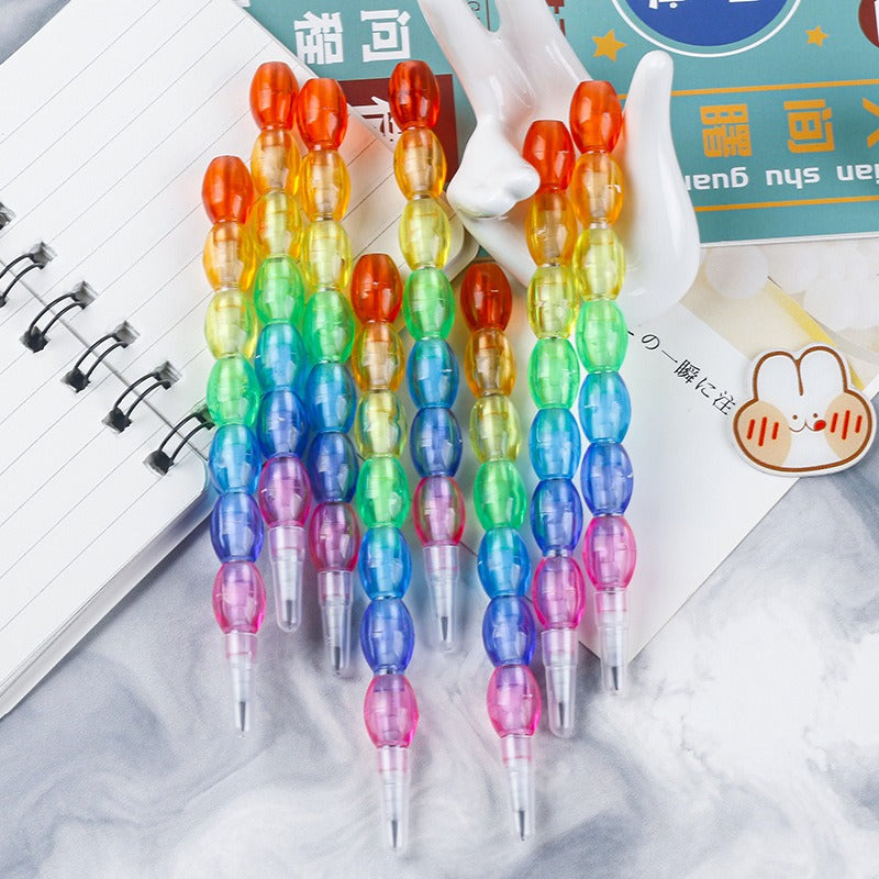 4Pcs Pack Creative Multi-section Pencil