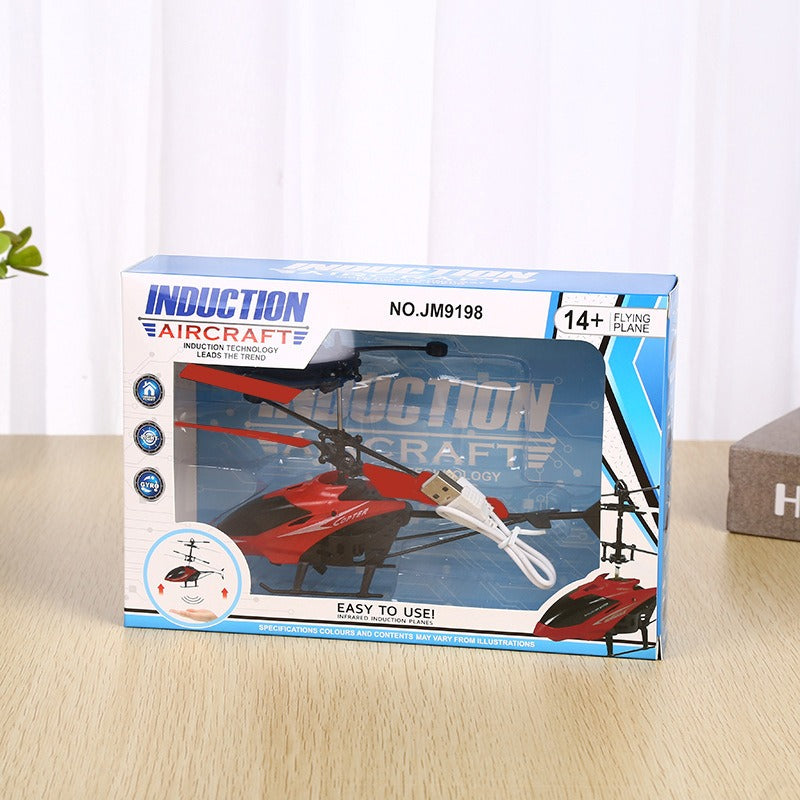 Rechargeable Sensor Flying Helicopter