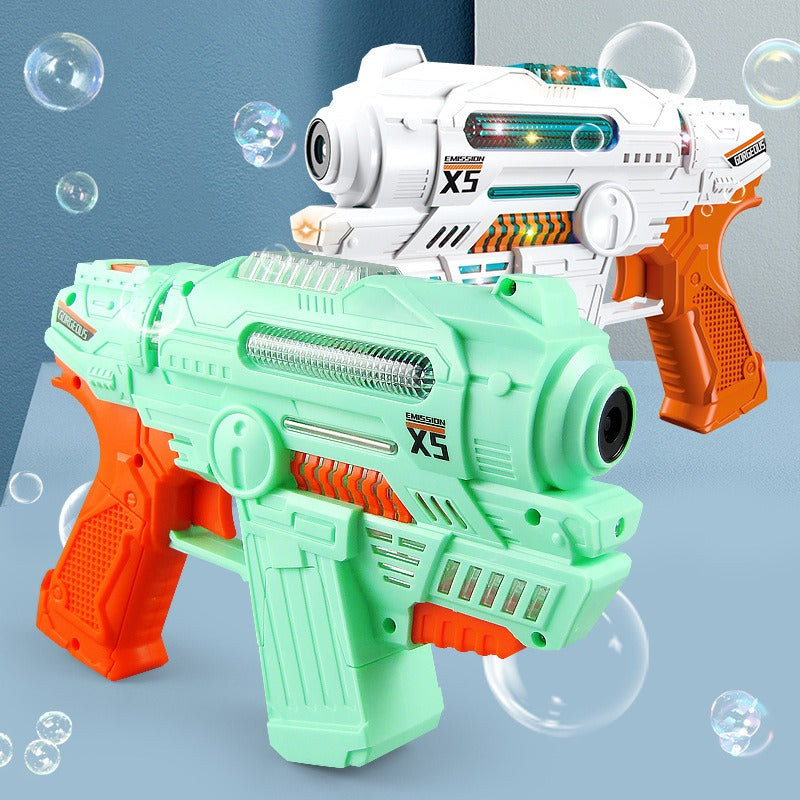 Automatic Bubble Machine Gun with sound & Light