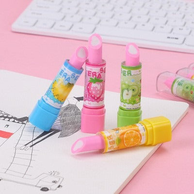 1Pc Lipstick Shape Eraser