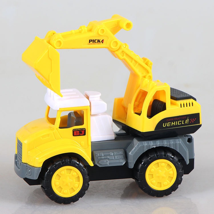 Pack Of 4 - Construction Car Set