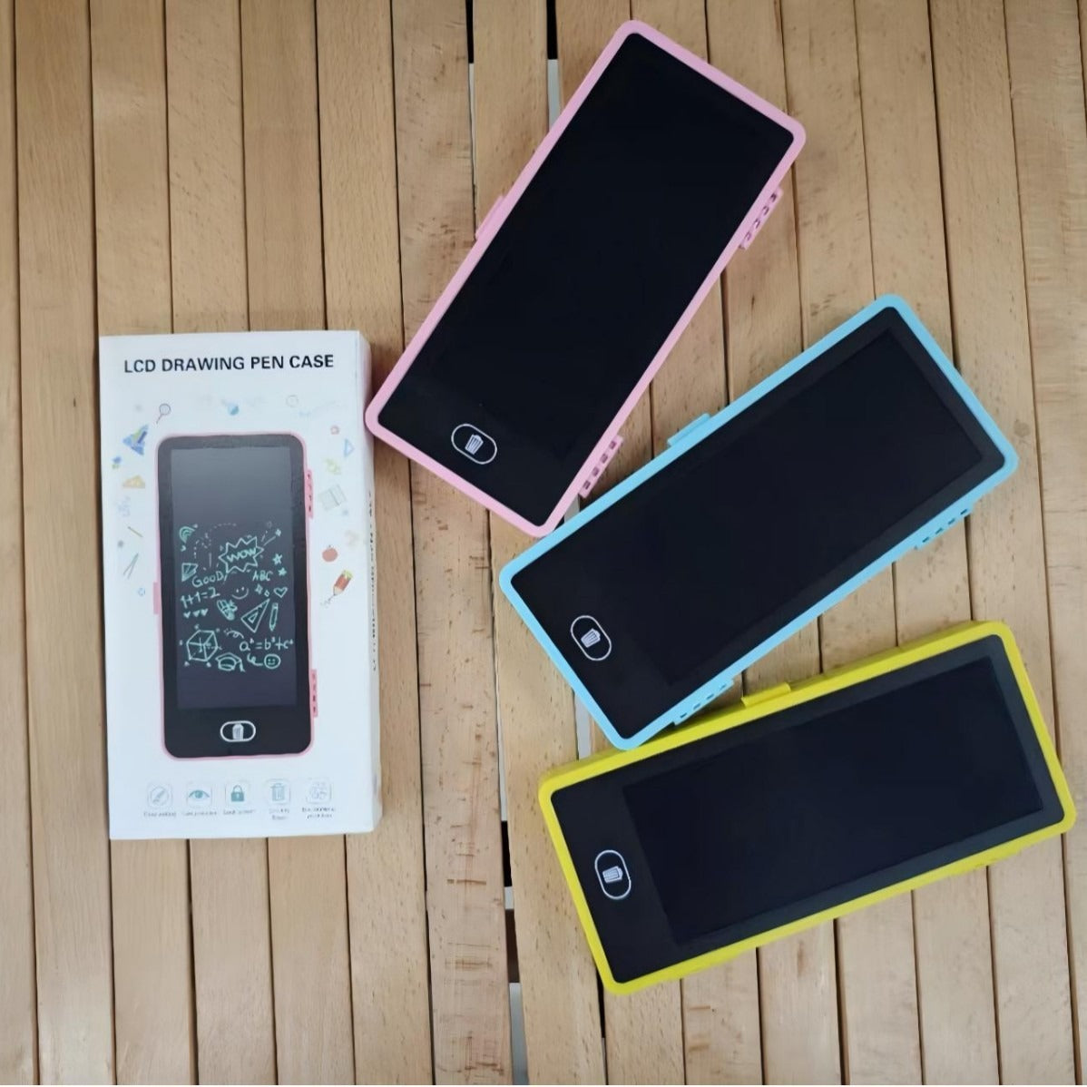 LCD Writing Tablet & Pencil Box