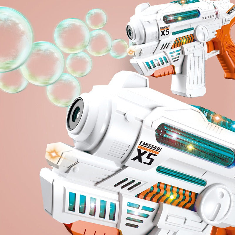 Automatic Bubble Machine Gun with sound & Light