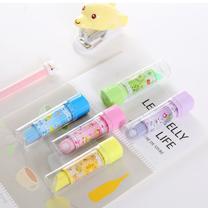 1Pc Lipstick Shape Eraser