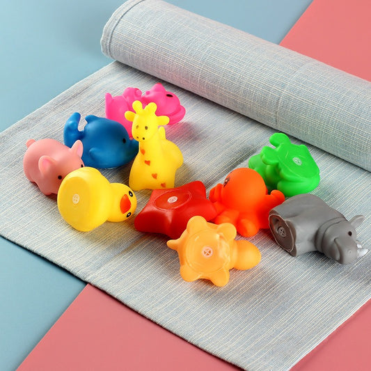 6Pcs Kids Cute Sound Swimming Toy