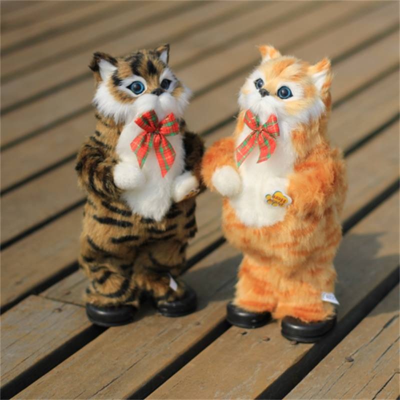 Cute Dancing & Singing Plush Cat Toy