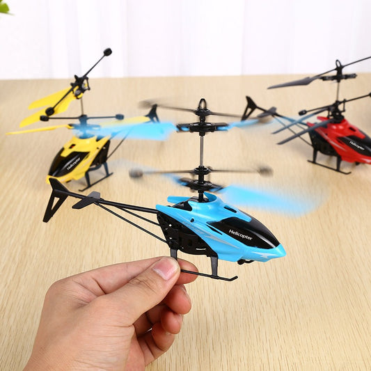 Rechargeable Sensor Flying Helicopter