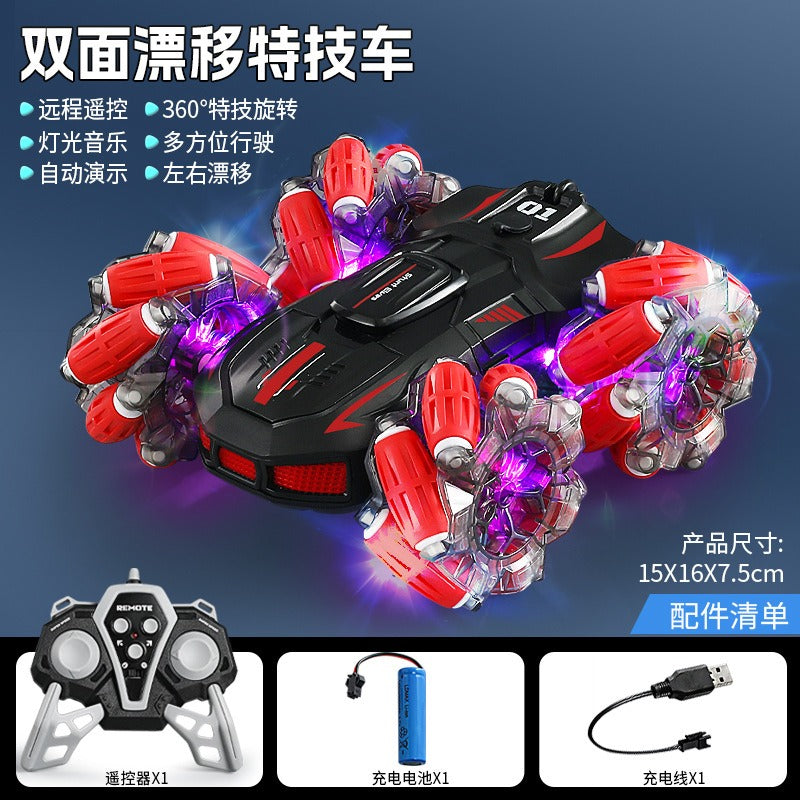 Rechargeable Remote Control Stunt Drift Smoke Car