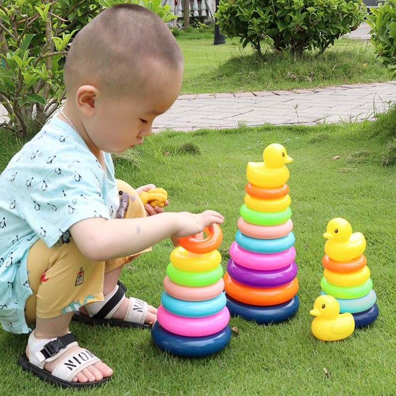 Learning Rainbow Ring Stacking Toy (9Rings)
