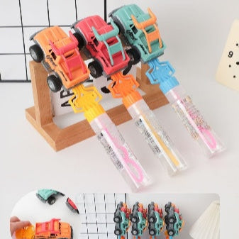 Push & Go Car with Bubble Stick