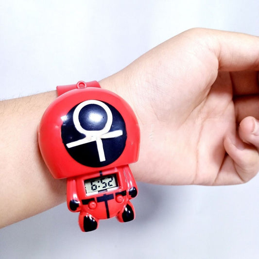 Squid Cartoon Digital Watch