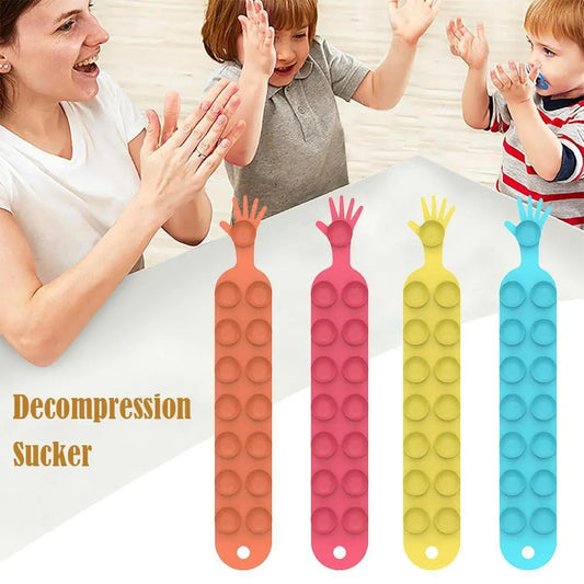 Pack of 2 - Stress-relief Squidopop Fidget Toy