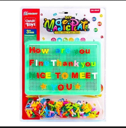 Educational English Alphabet Puzzle Board