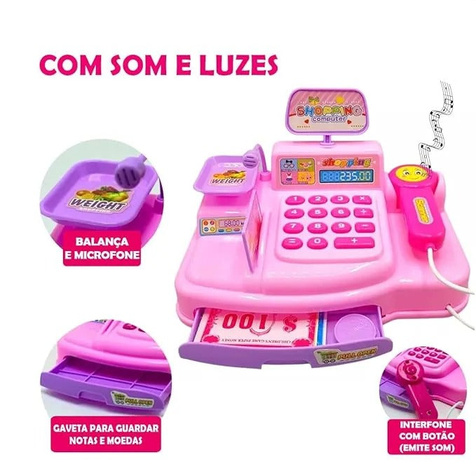 Children Mini Cash Counter Toy