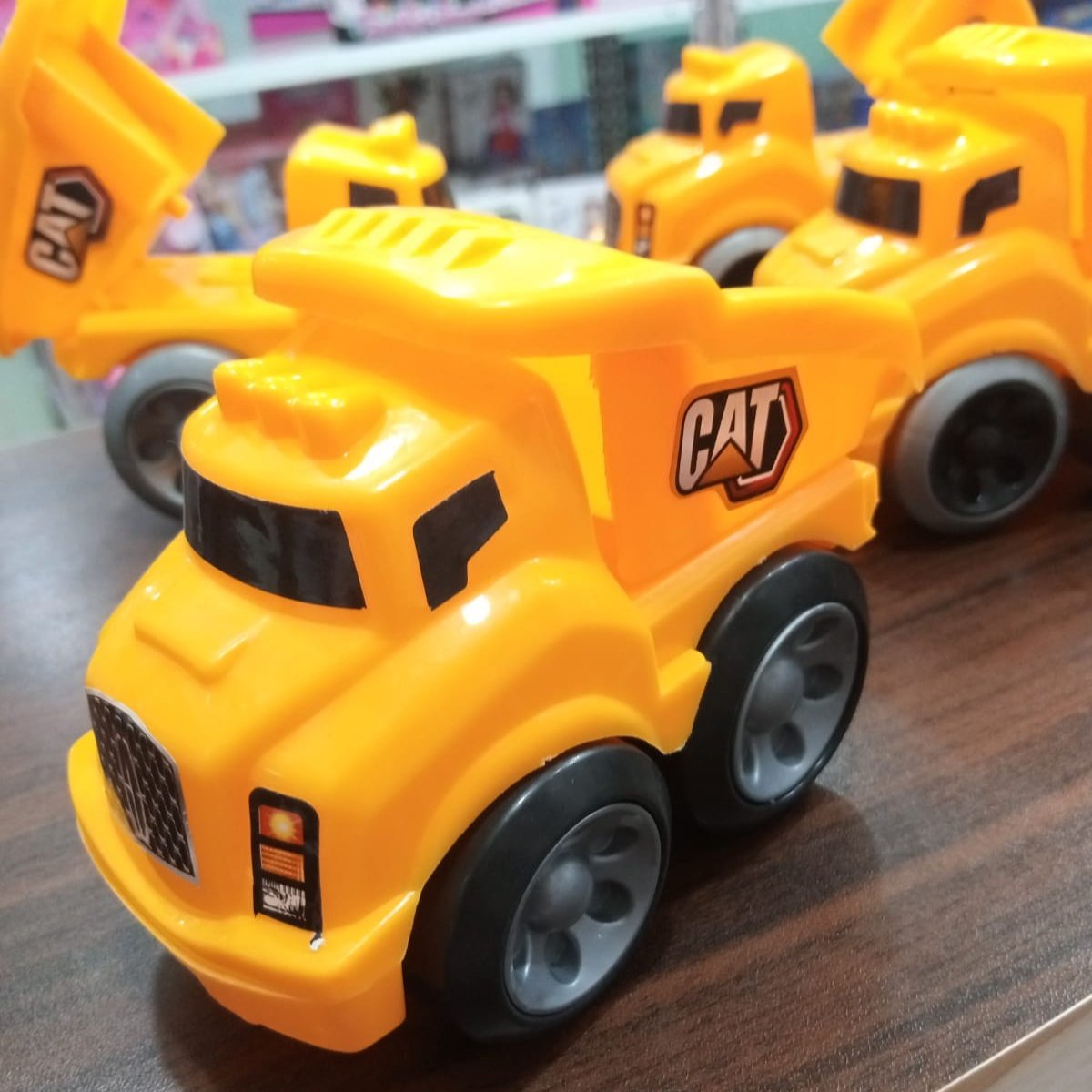 4Pcs Mega Cat Dump Truck