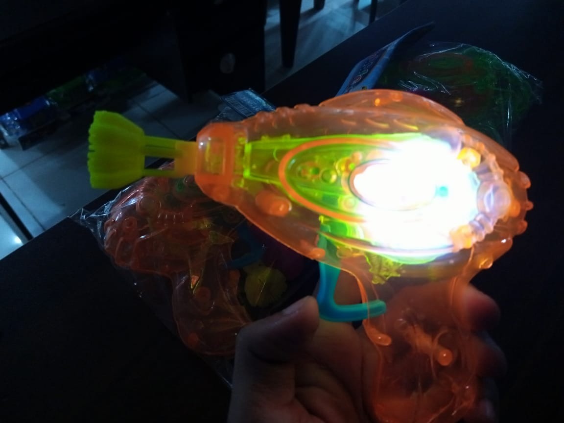 Kids Bubble Gun with Light