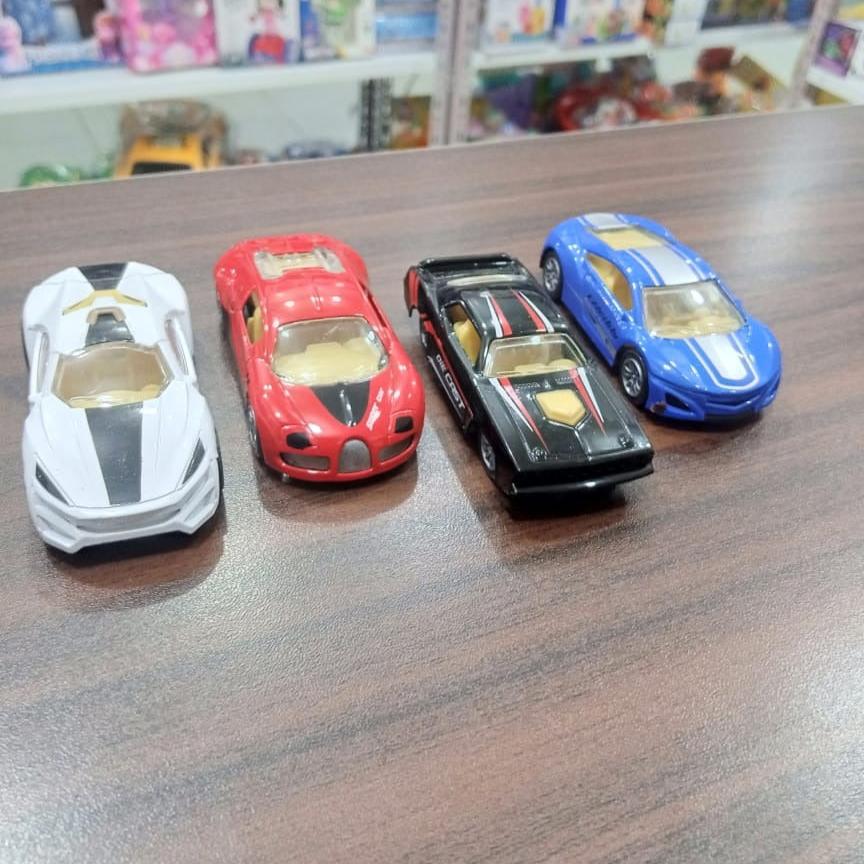 Pack Of 4 - High Quality Metal Fraction Car