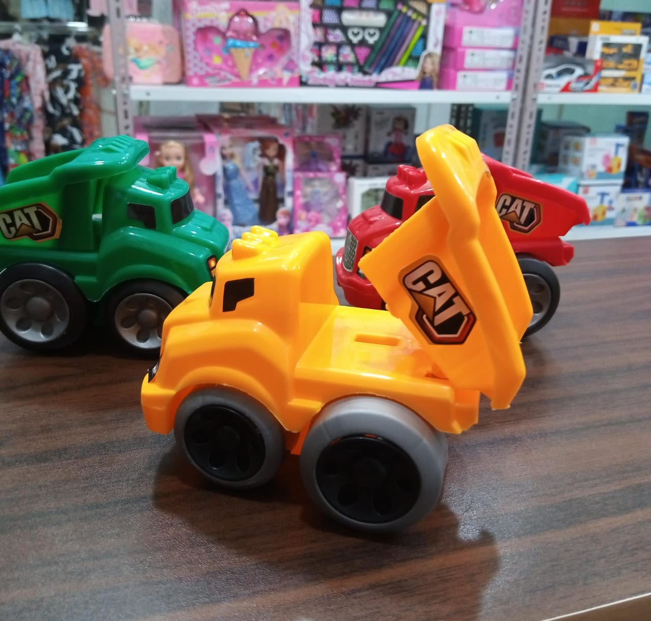 3Pcs Mega Cat Dump Truck