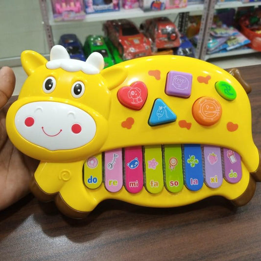 Cow Shape Kids Learning Piano