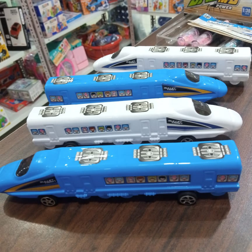4Pc Plastic Bullet Fraction Train