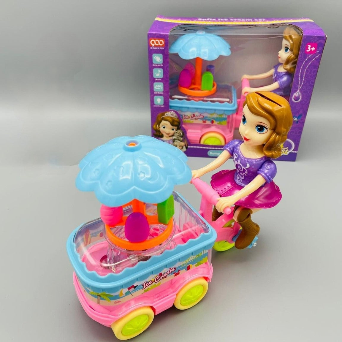 Musical Ice Cream Cute Doll Toy