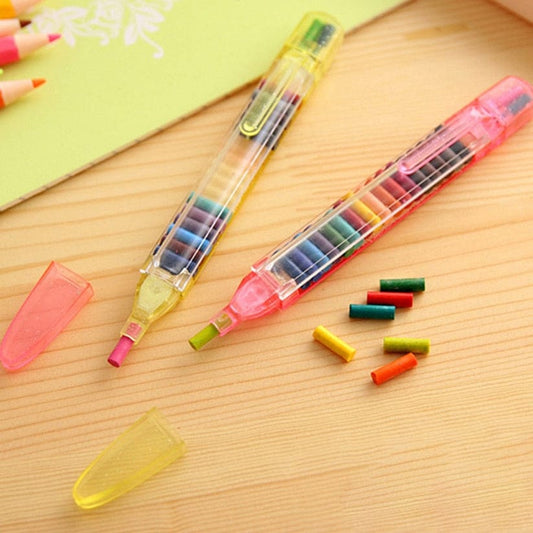 20 In 1 Kids Drawing Crayon Colour Pen
