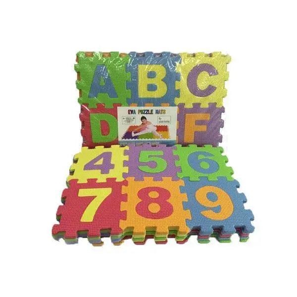 Kids Puzzle Foam Mat with Alphabets & Numbers